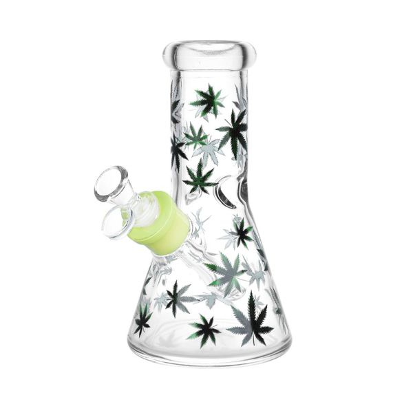 420 celebration glass beaker water pipe 8" 14mm f