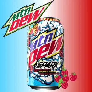 mountain dew spark raspberry 375ml