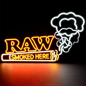 raw get lit led sign