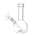 mini dome base glass beaker 5.25" 14mm f clear