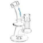 cookies bayside series 707 bent neck glass water pipe 6" 14mm f