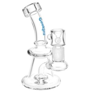 cookies bayside series 707 bent neck glass water pipe 6" 14mm f