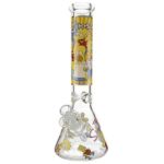 the simpsons donut party glass beaker 35cm