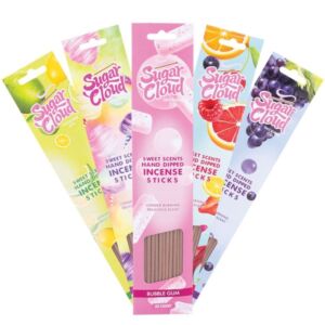 sugar cloud sweet scents hand dipped incense sticks