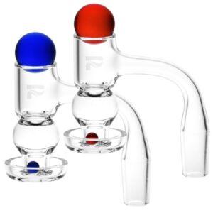 pulsar terp slurper solid terp marbles & hybrid banger set 14mm m