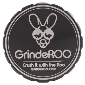 grinderoo 4 piece 63mm premium metal herb grinder the 'og'